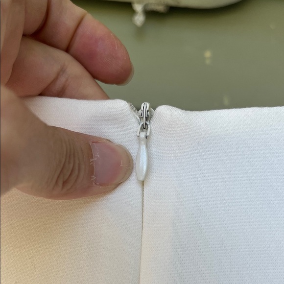 New rylko White and Black Chevron quarter length sleeve Dress - Picture 10 of 16